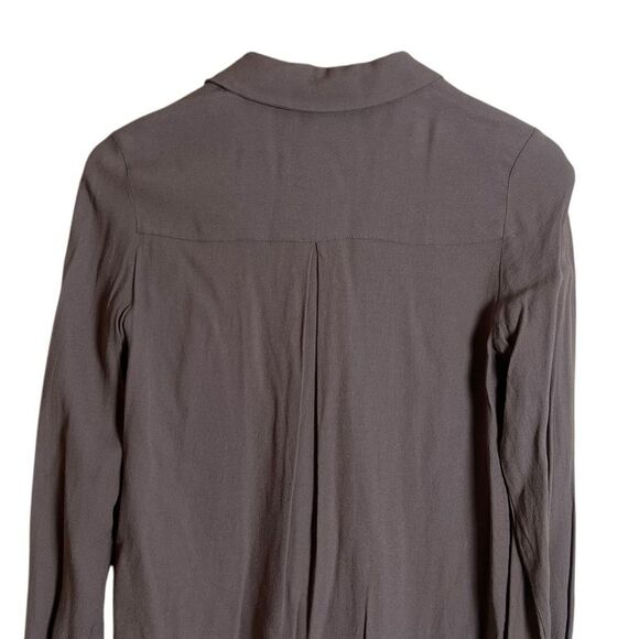 Frank and Oak‎ light brown button down shirt. Size small - Picture 6 of 9